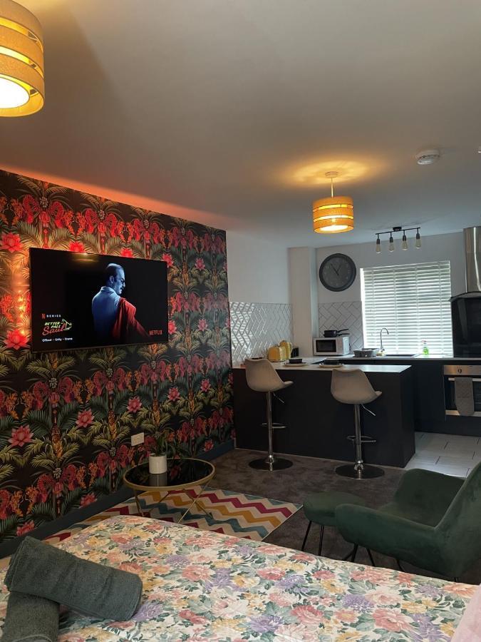 Luxury Studio Apartment Near Birmingham Citycentre Esterno foto